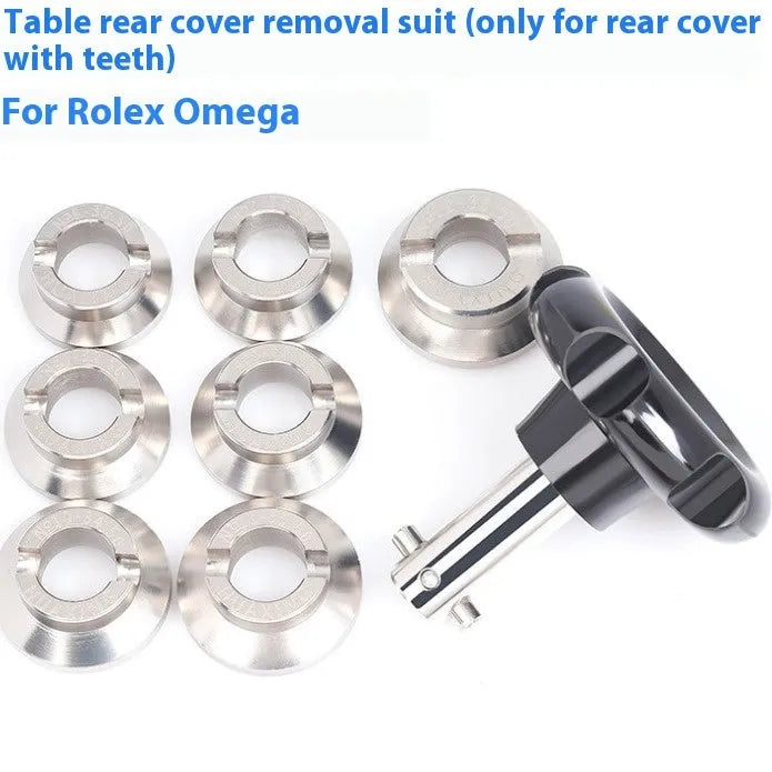 Alloy steel watch repair tool 36.5mm with cross bar handle for opening watch back covers