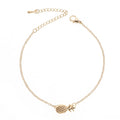 Women's gold and silver alloy pineapple bracelet from the XINGX jewellery series.