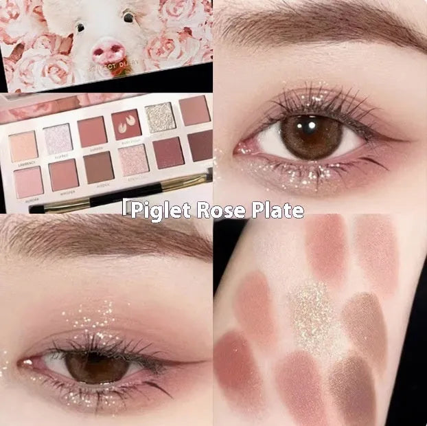 Explorer twelve-colour animal eye shadow palette showing multiple animal-inspired design options