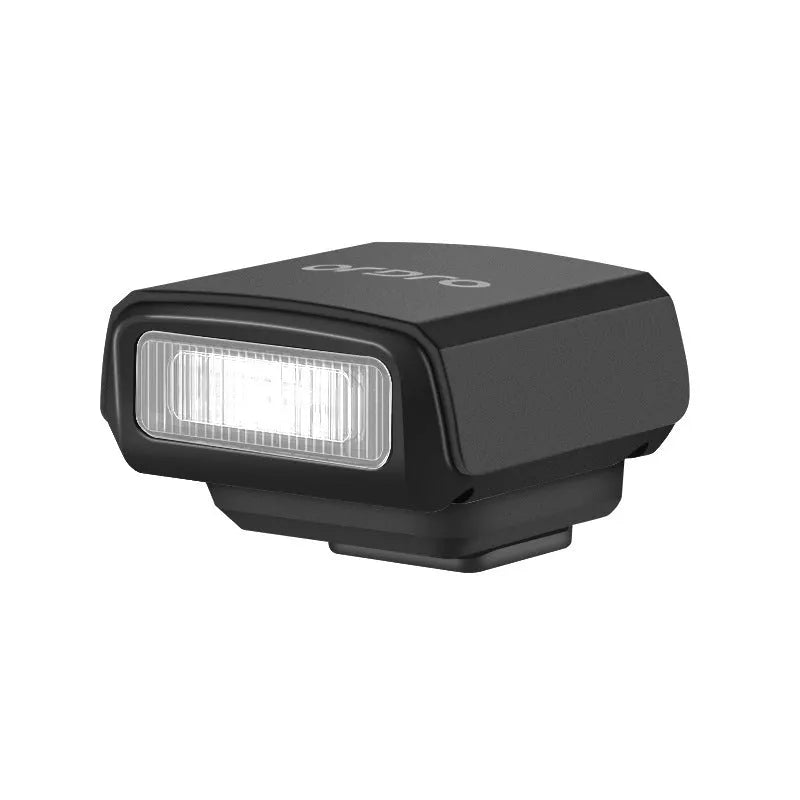 FL-10 mini top flashlight with hot shoe interface, third gear adjustable, 35g weight