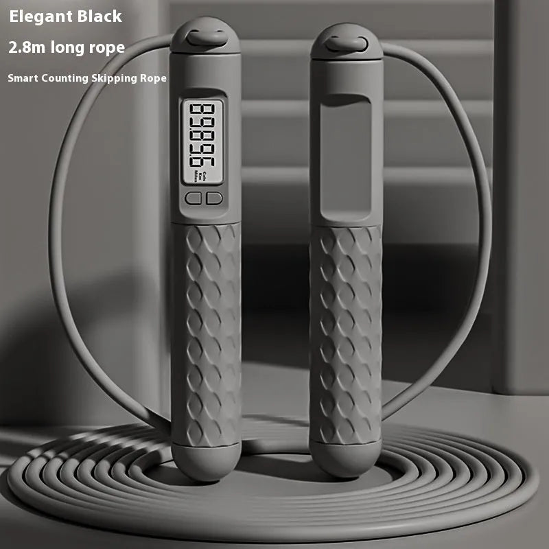 Fitness skipping rope with ball bearings in various colour options for cardio training