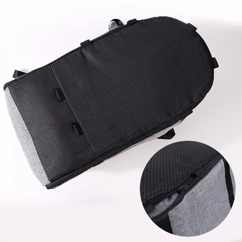 Outdoor cloth dog kennel in multiple colour options including grey, blue, red and grey mesh