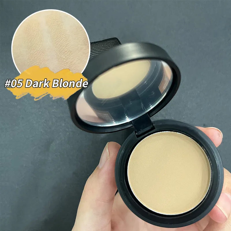 Hairline powder container for shadow repair and skin colour improvement in 14 shades