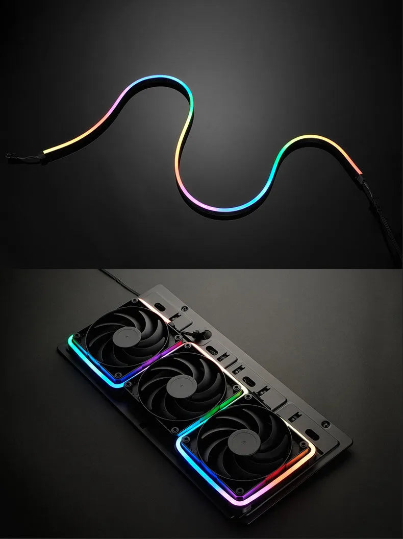 Phanteks Symphony Streamer Neon Uniform Light Bar 1000mm with 70 ARGB LEDs for chassis decoration