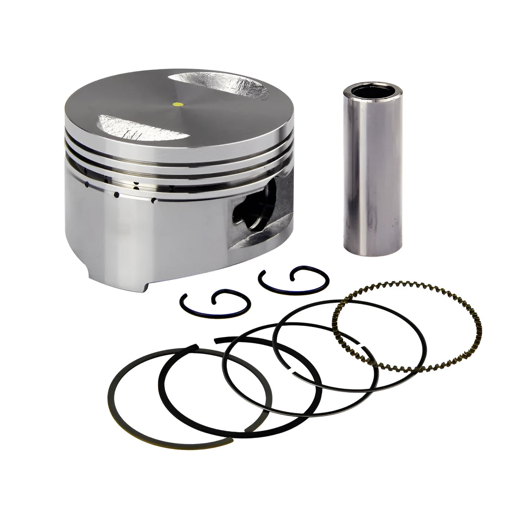 GY6 125cc scooter engine piston kit with 57mm cylinder diameter