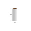 Lint remover roller pet tool with four replaceable adhesive cores for cat hair and dust removal.