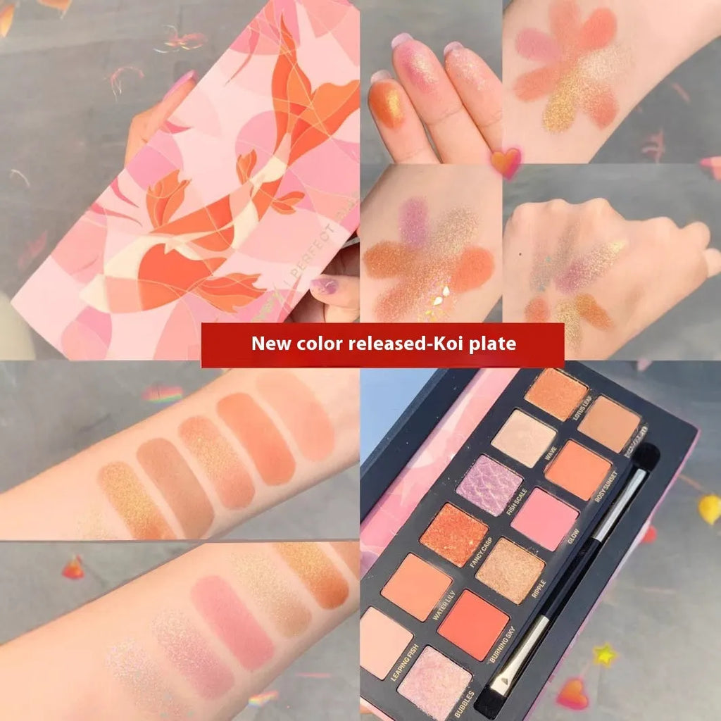 Explorer twelve-colour animal eye shadow palette showing multiple animal-inspired design options