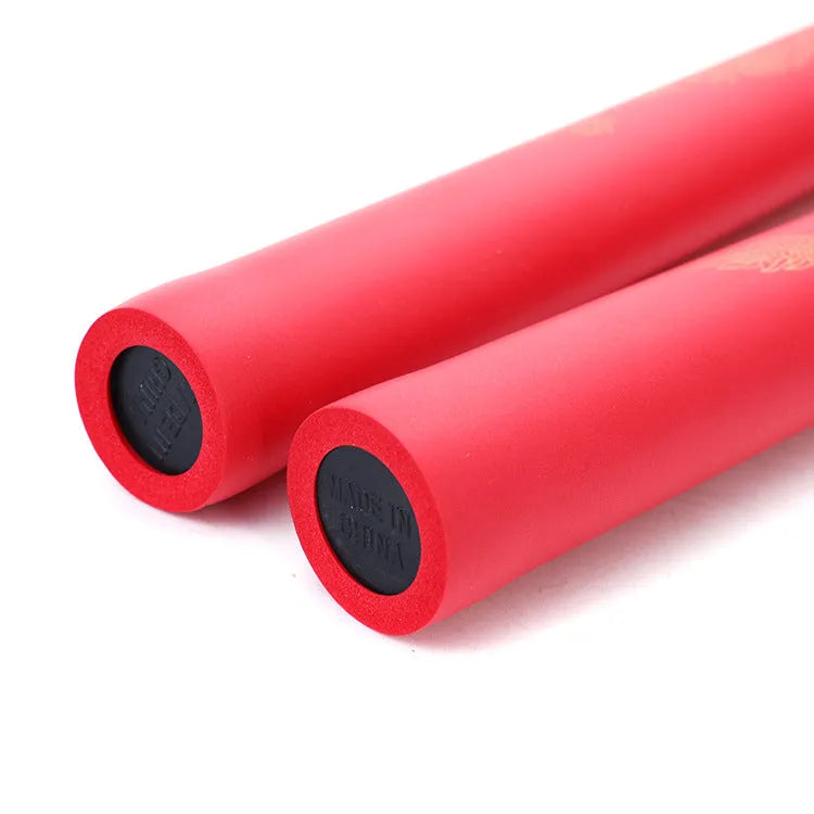 Sponge nunchaku for children beginners practice in black EVA foam double jointed stick