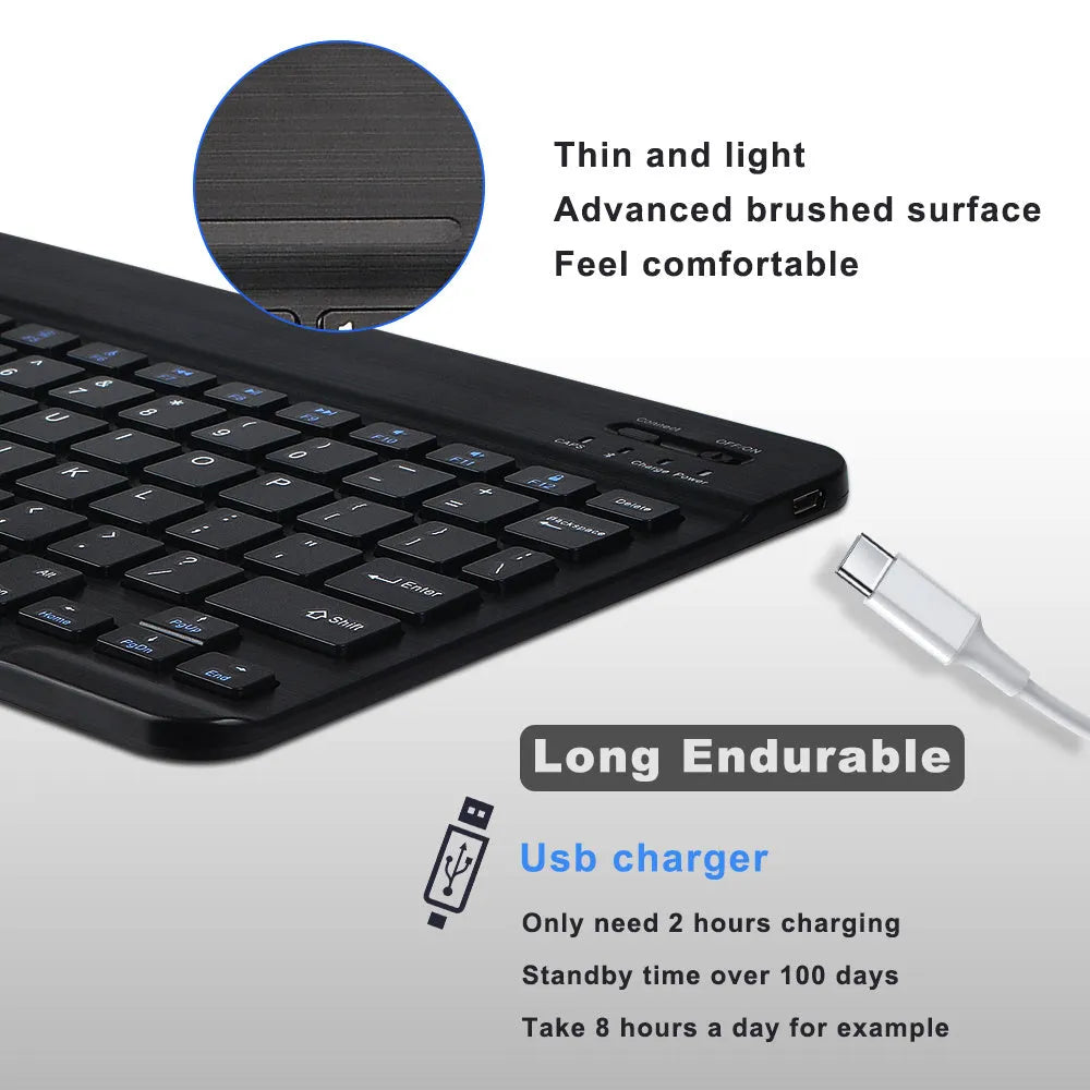 Bluetooth keyboard holster for Apple 2018 iPad Pro 12.9 detachable keyboard PU leather case black