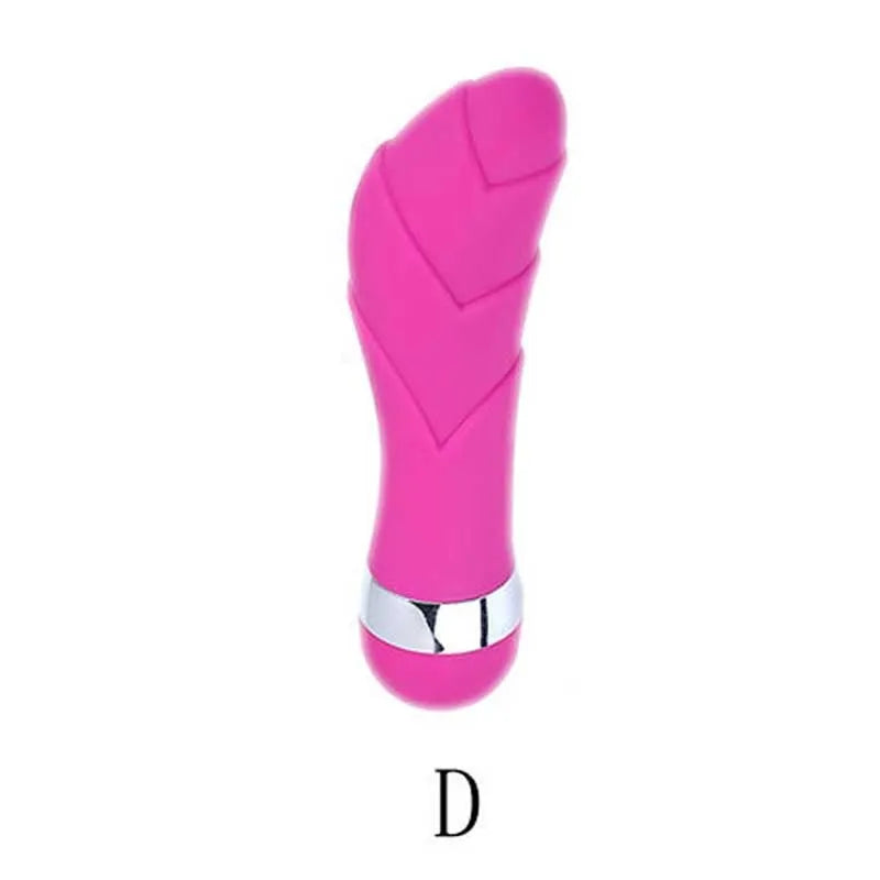 Realistic mini dildo sex toy showing six different styles A through F for women