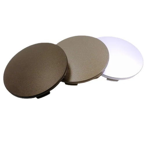 65mm ABS plastic car hub centre cover in antique copper finish with steel ring