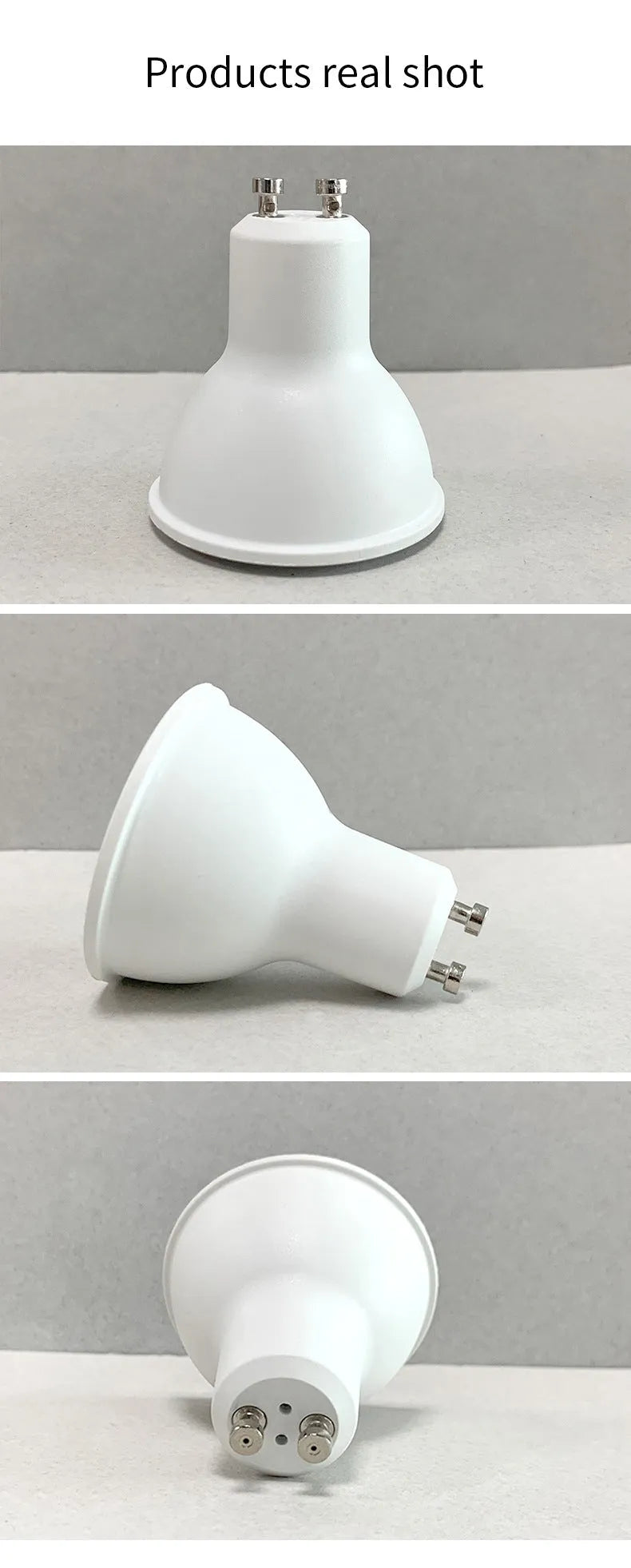 Smart GU10 RGBCCT 5W LED spotlight with wifi and voice control capabilities