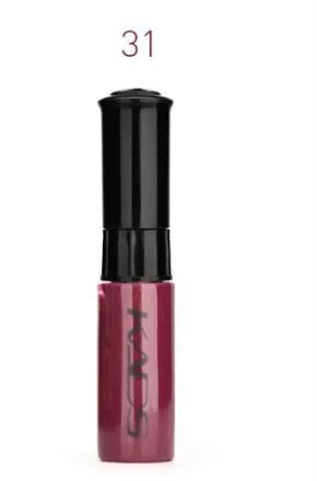 7ml bottle of colour print nail polish in standard finish with multiple colour options including black, blue, gold, and pink
