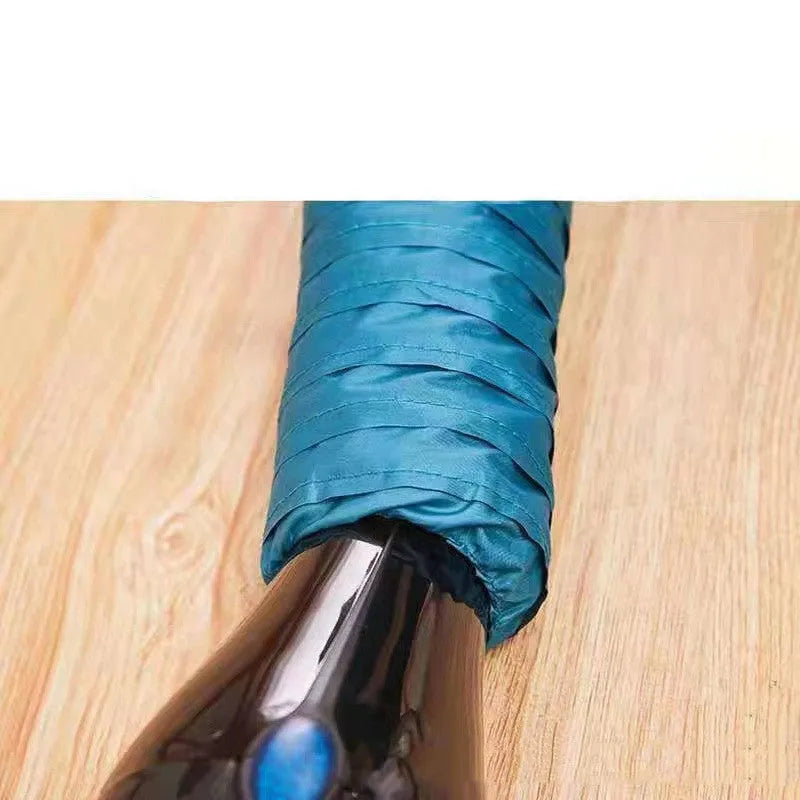 Blue high-density Oxford cloth pet bath drying bag for dogs and cats