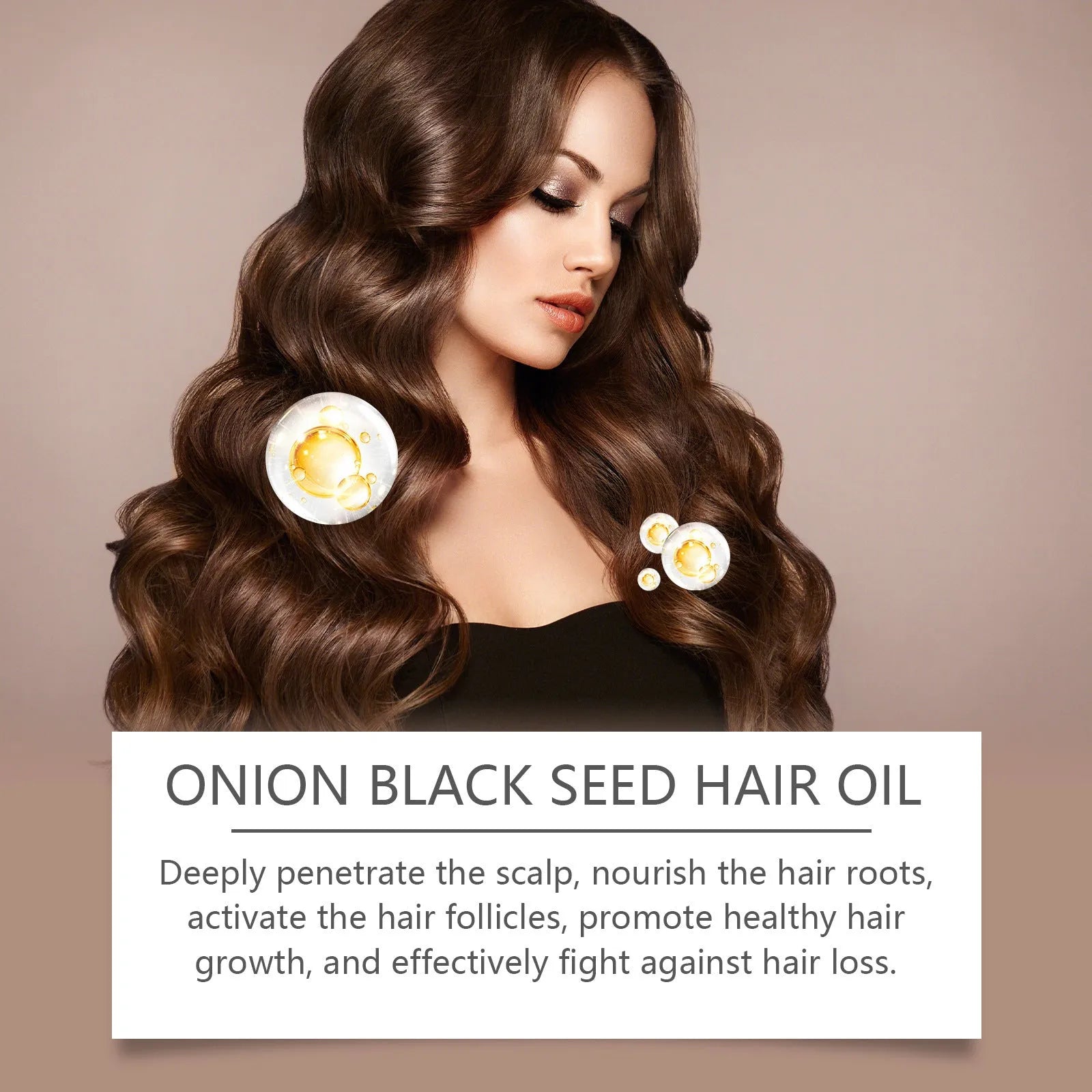 100ml hair care essential oil bottle with accessories for dry damaged hair treatment