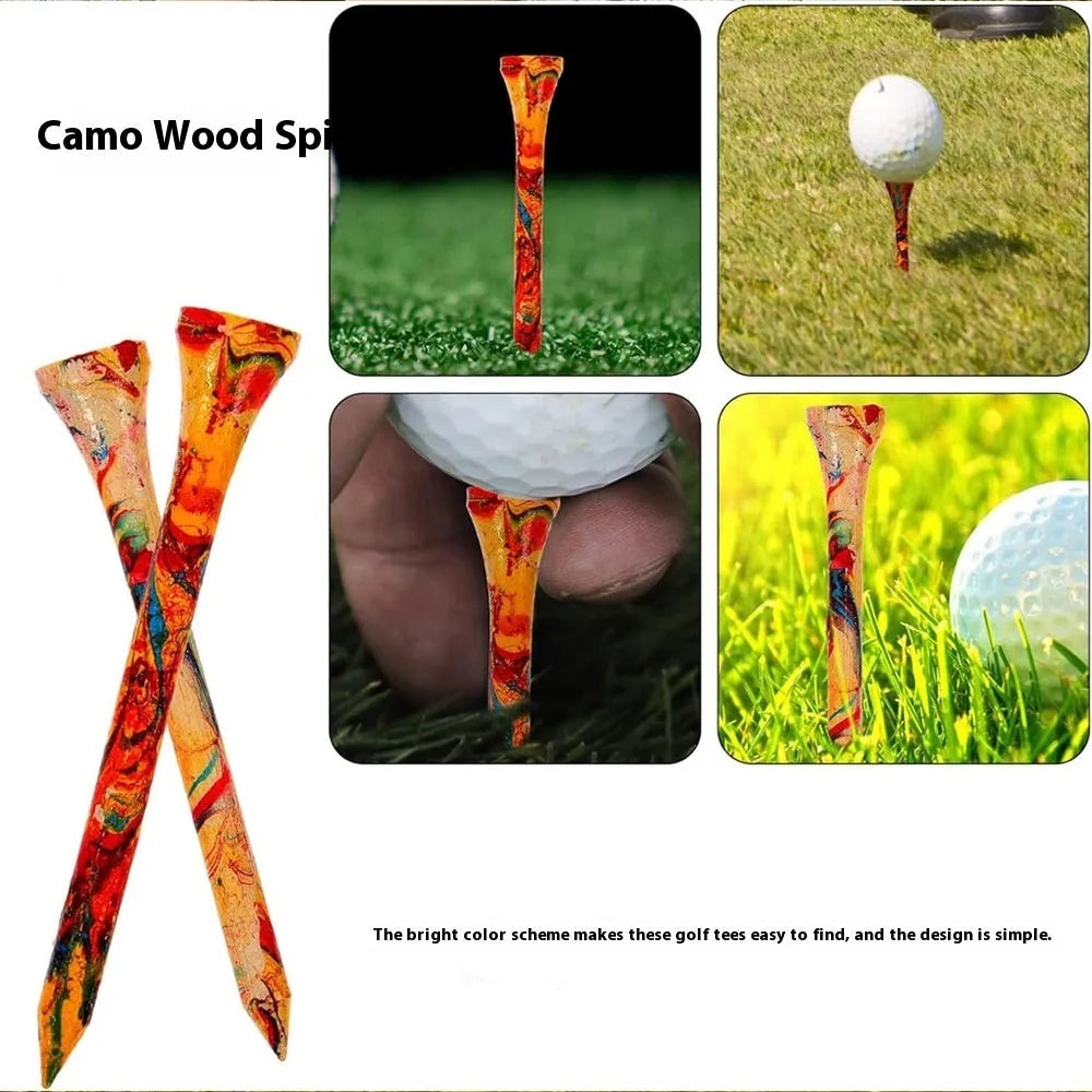 Colourful 70mm golf ball holders for training accessories in Hemu material