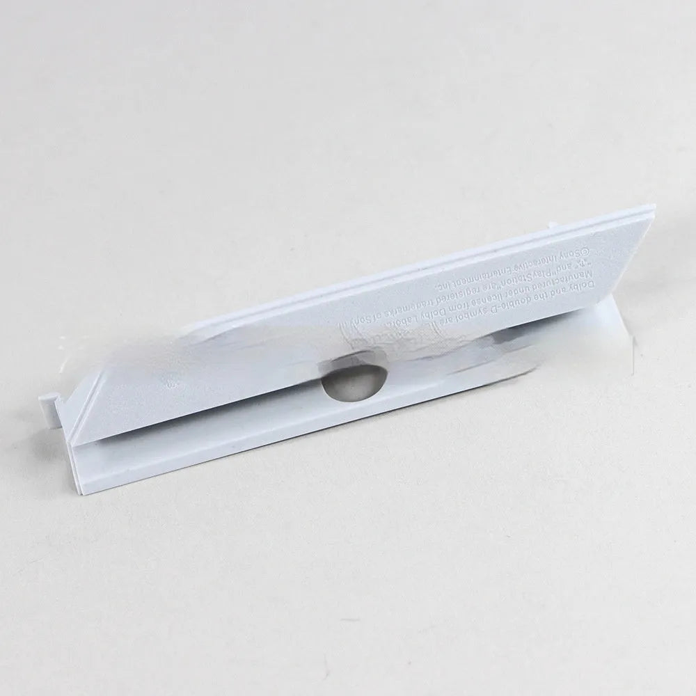 Plastic hard drive bay cover baffle disk in black for PC case internal drive slot