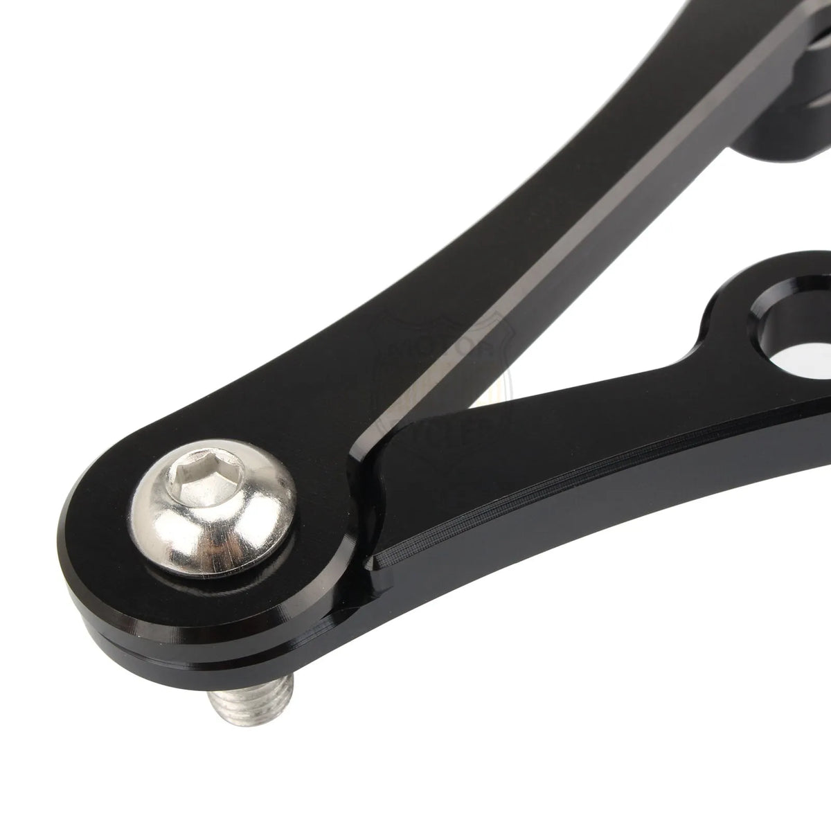 Motorcycle modified headlight bracket for 39-41mm fork tubes in black finish