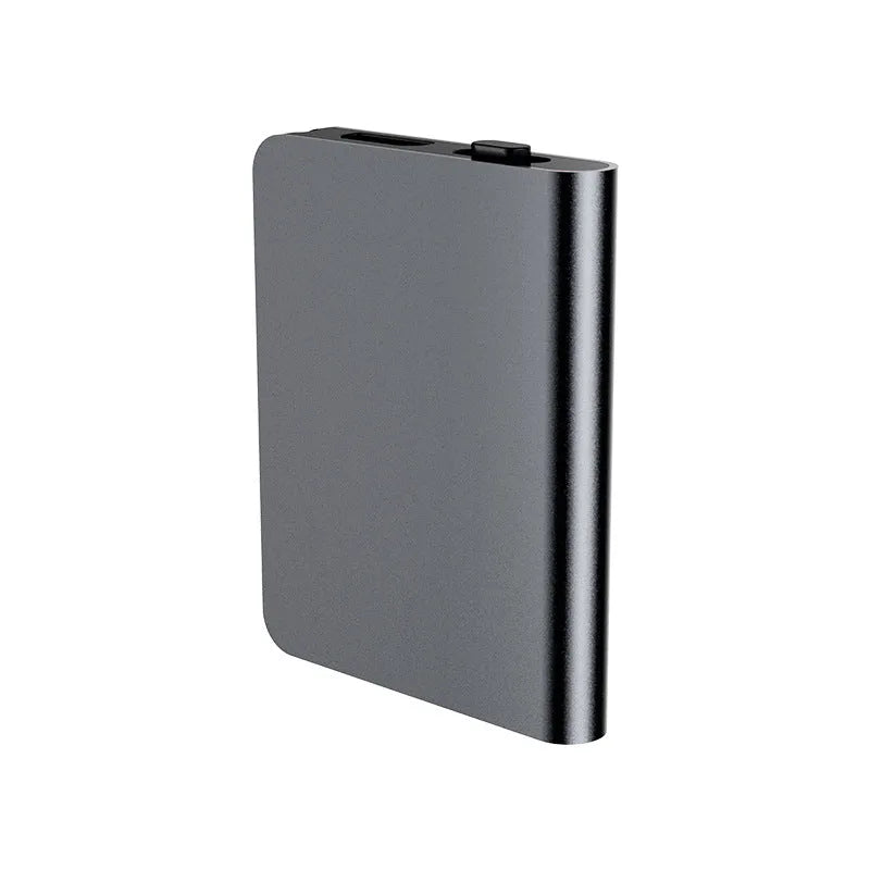 Black zinc alloy high definition noise reduction digital voice recorder.