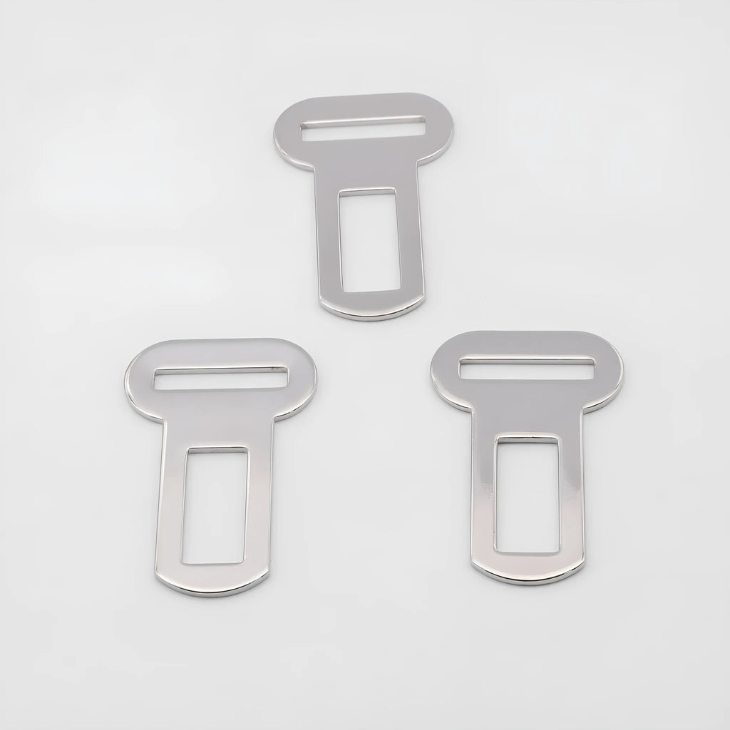 26mm silver metal pet safety buckle for car belts and leads