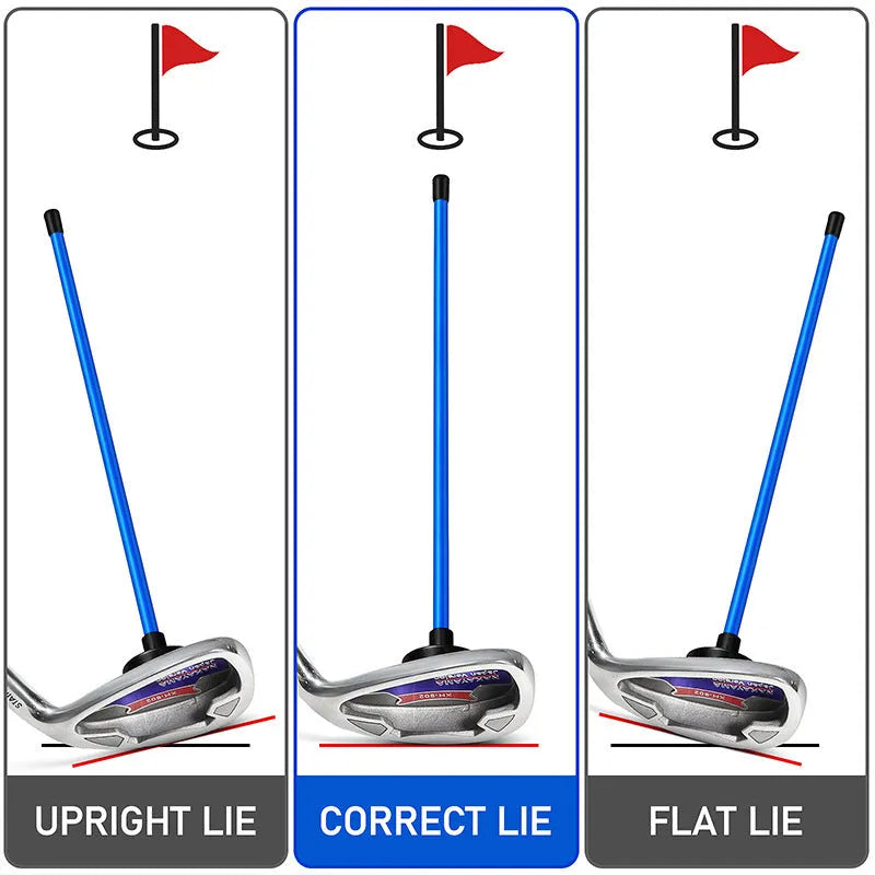 Golf swing trainer with magnetic direction bar and aluminium alloy construction