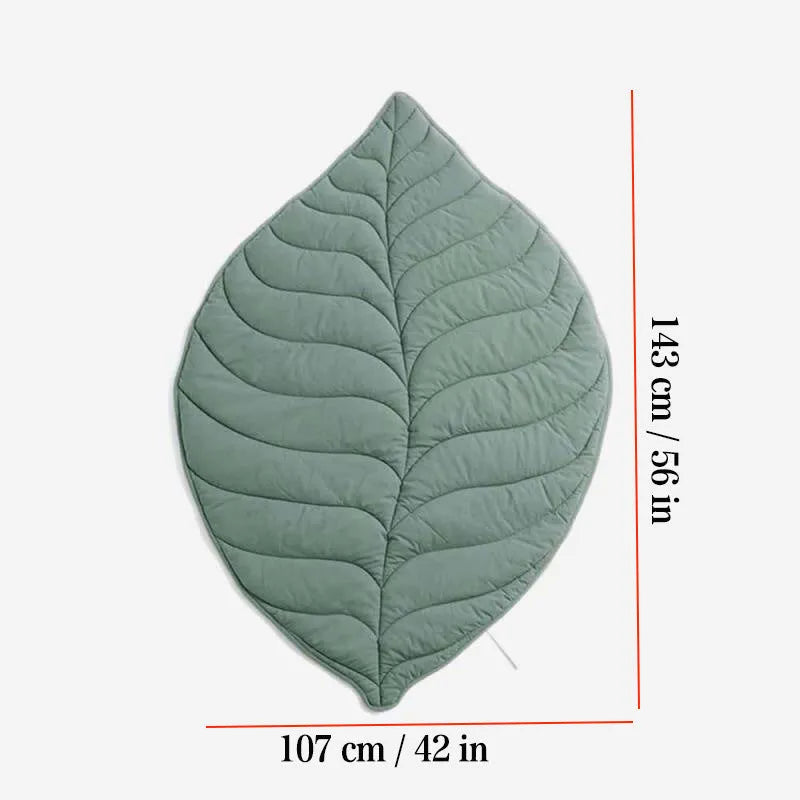 Four Seasons pet mat for dogs, cotton surface, polyester fibre filling, Elm Green colour, 107x42x56 cm