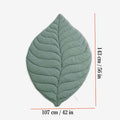 Four Seasons pet mat for dogs, cotton surface, polyester fibre filling, Elm Green colour, 107x42x56 cm