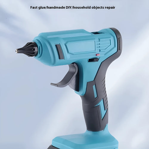 21V rechargeable cordless hot melt glue gun with batteries and charger for 11mm glue sticks