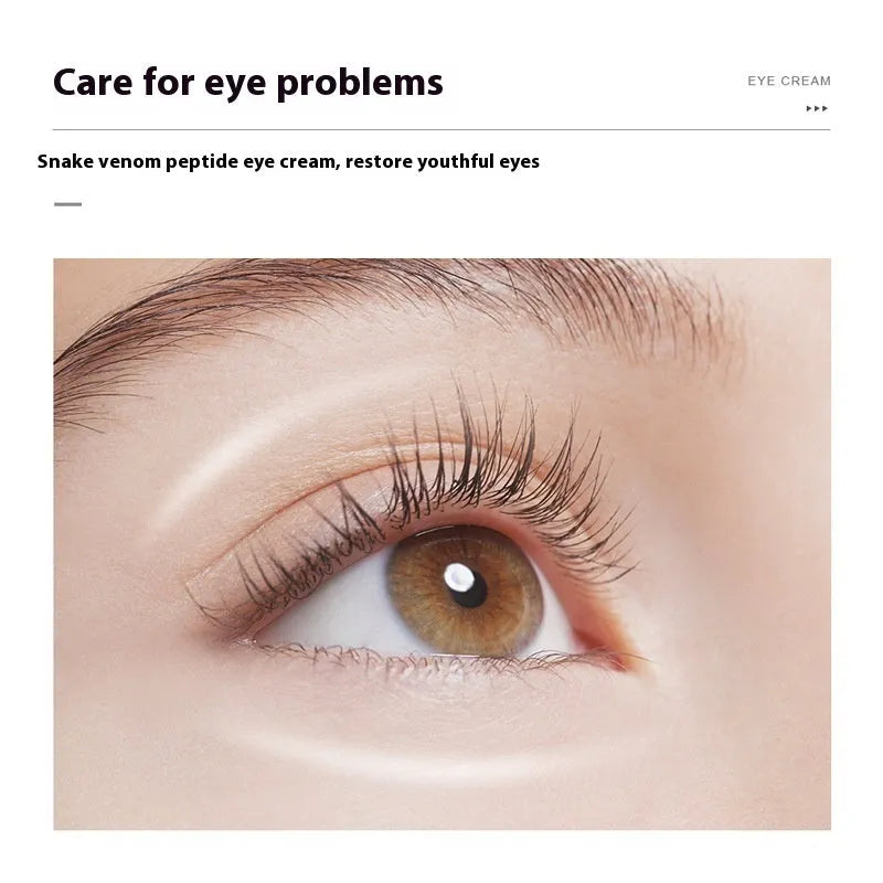 30g jar of peptide firming eye cream for dark circle improvement and universal skin types