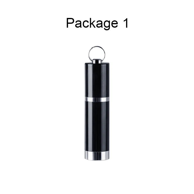 Black metal voice recorder with headset, available in 4GB, 8GB, 16GB, 32GB storage.