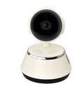 Wireless IP camera 720P home security with night vision, two-way intercom, and motion detection