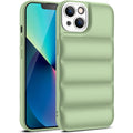 TPU mobile phone case in a solid colour for iPhone models, showing back cover design.