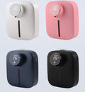Wall mounted smart sensor soap dispenser 320mL ABS induction foam hand sanitizer in black colour with Type-C USB cable