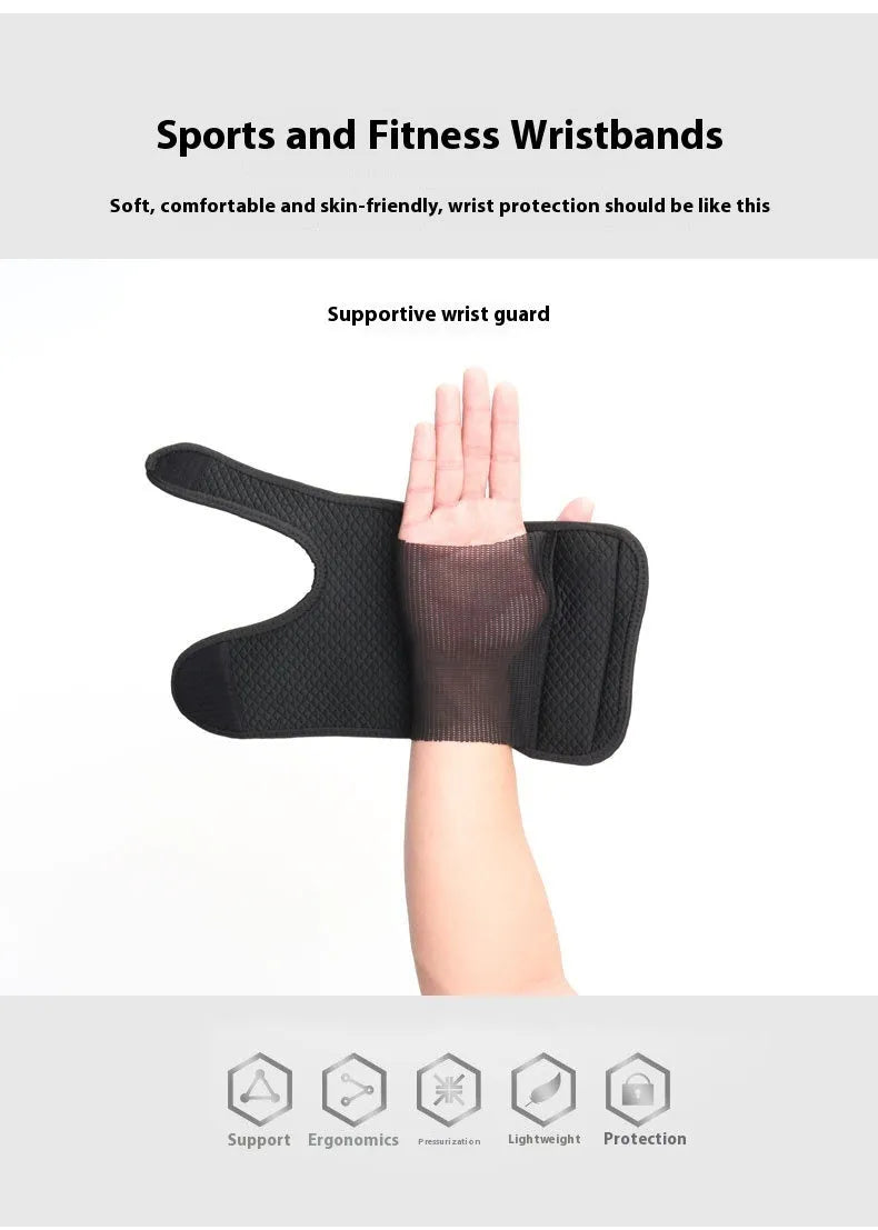 Men's joint tendon sheath support gloves with neoprene and aluminium plywood construction for sports