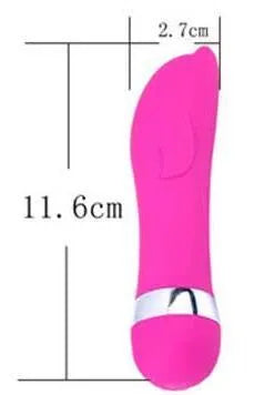 Realistic mini dildo sex toy showing six different styles A through F for women