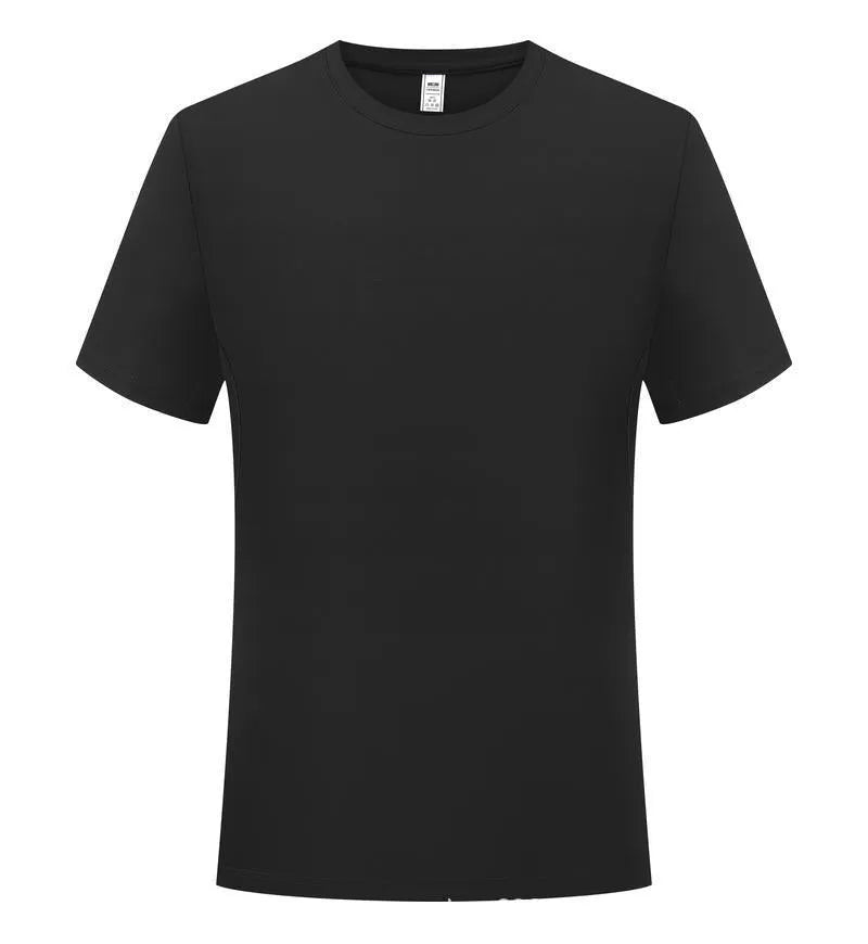 Men's loose-fit polyester sports t-shirt in multiple colour options