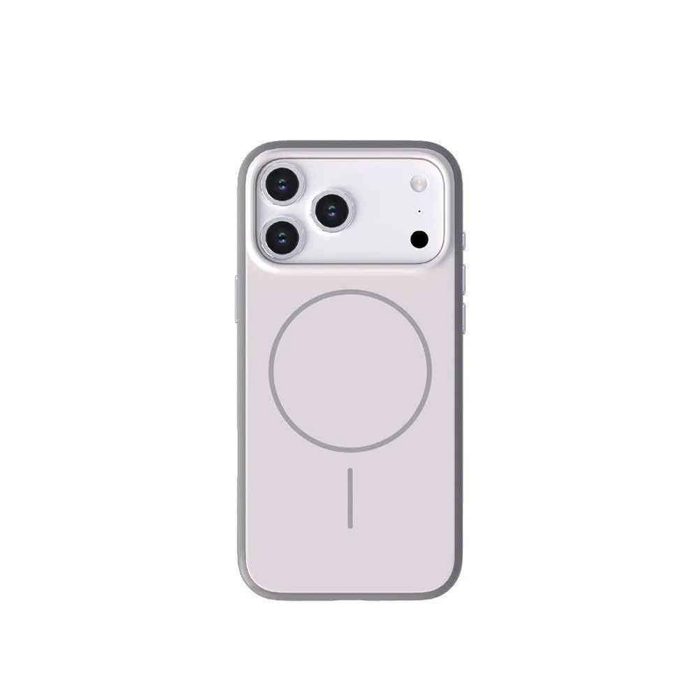 Matte magnetic silicone phone case for iPhone 17 series, available in black, blue, white, orange, dark night green, gold
