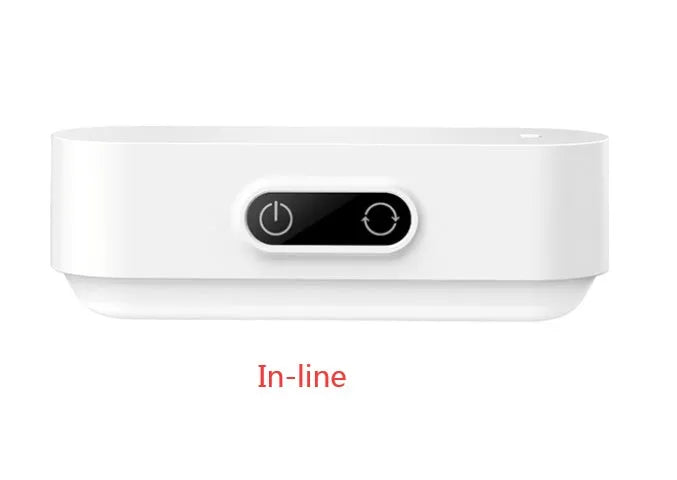 White USB rechargeable magnetic LED study light with touch controls and motion sensor.