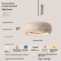 Huangdongshi Japanese style acrylic ceiling chandelier with 18W LED tri-colour dimming option for bedroom
