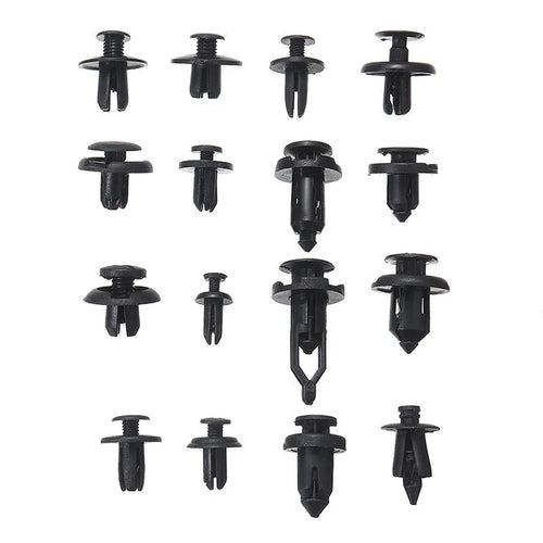 721 pieces automotive boxed buckle fastener kit with screwdriver, rocker, cable ties, gaskets in carton packaging