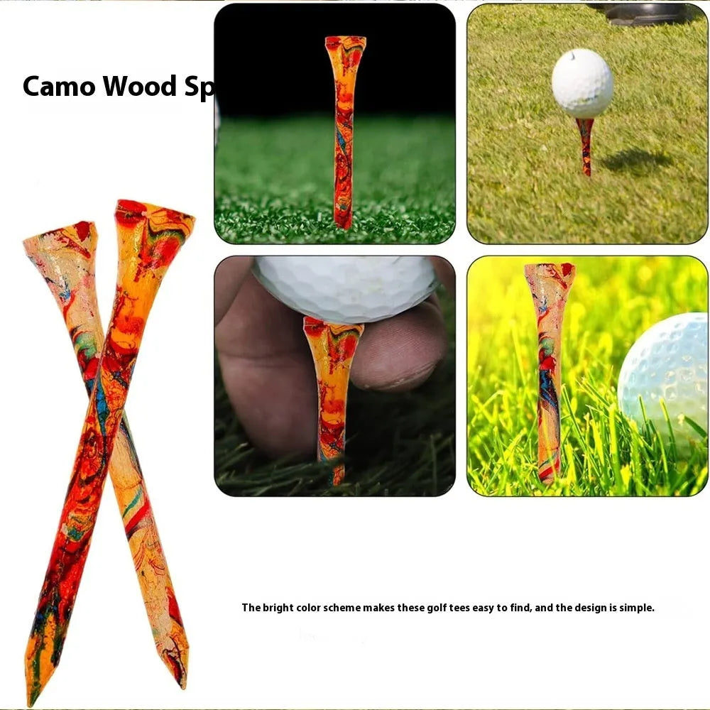 Colourful 70mm golf ball holders for training accessories in Hemu material