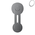 Aluminium alloy magnetic suction mobile phone holder for Tesla vehicles with hidden car mount design
