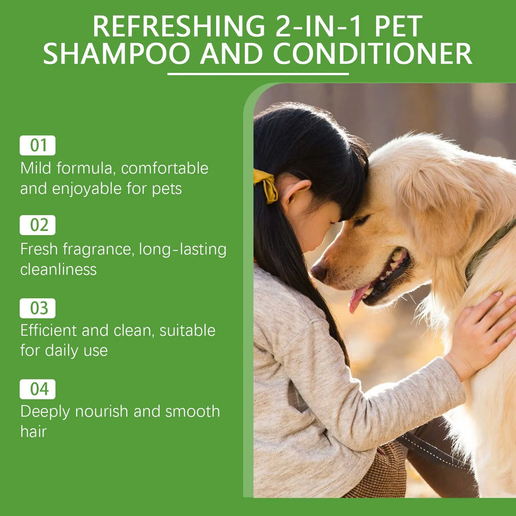 100ml pet 2-in-1 shampoo bottle with watermelon and coconut extracts measuring 3.8x12.8cm