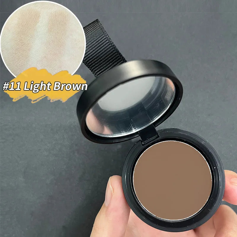 Hairline powder container for shadow repair and skin colour improvement in 14 shades