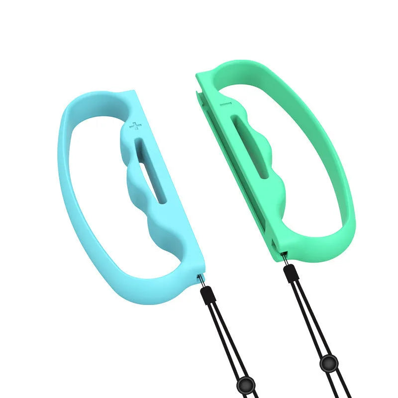 Nintendo Joy-Con controller grip accessory with hand rope for boxing games