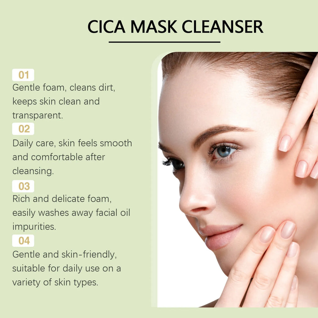 120g tube of Centella Asiatica Soothing Facial Cleanser