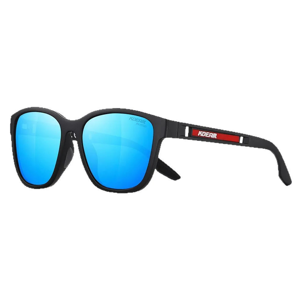 Retro sunglasses with TAC lenses and metal hinge in one of five colour options.