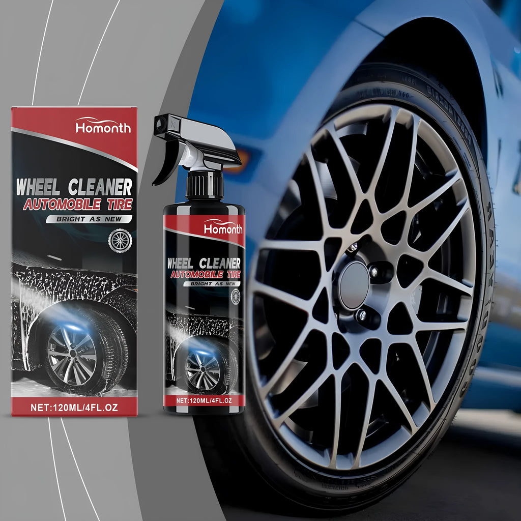 Car wheel cleaning spray 120ml bottle for brake dust and road grime removal
