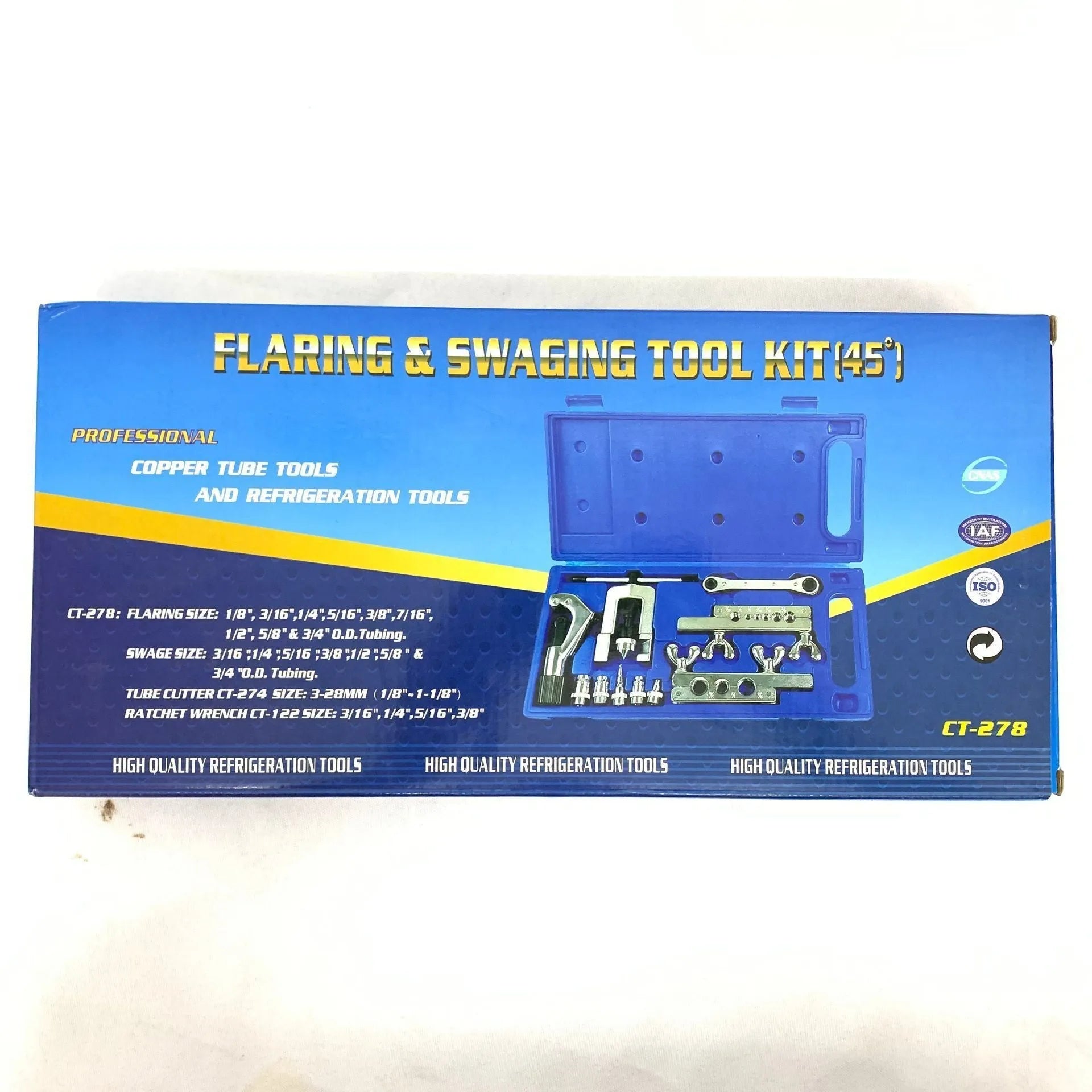CT-278 trumpet pipe expander tool set for brass instrument mouthpipe servicing