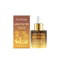 Shining black skincare body liquid in 30ml bottle with glycerin and botanical extracts